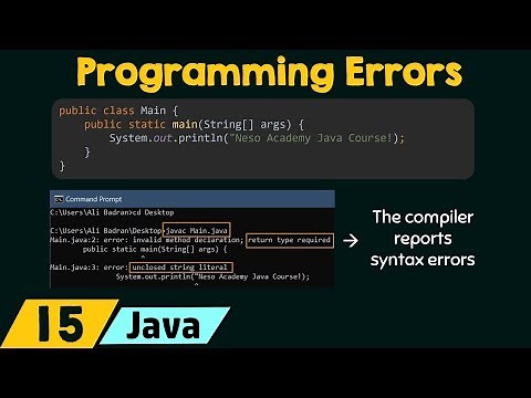 Programming Errors