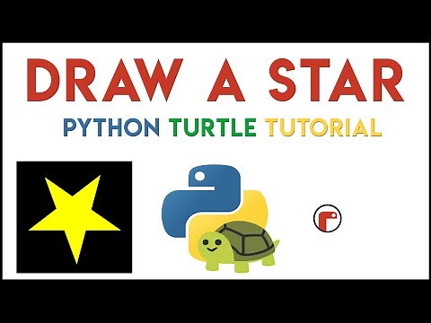 Python Turtle - Code a Star Tutorial