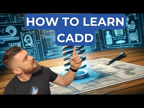 How to learn CADD (Computer Aided Design and Drafting)