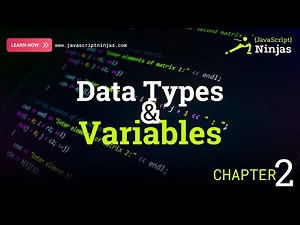 JavaScript Data Types & Variables Explained | Chapter 2