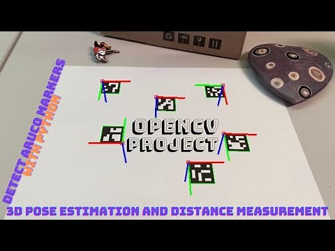 ArUco Marker Detection and Real Time Distance Measurement with OpenCV