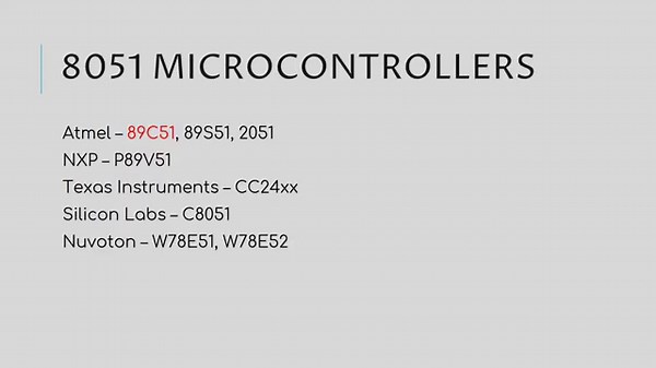Complete 8051 Tutorial Course for beginners | Lesson 1: Introduction to 8051 Microcontroller