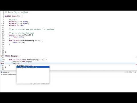 Java Tutorial: Getter & Setter Methods