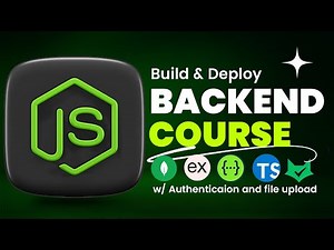 Backend Development with Node.js & TypeScript (2025 Edition) for Absolute Beginners | NodeJs