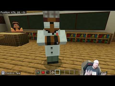 Introduction to using commands with NPCs in Minecraft Education