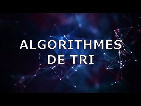 ALGORITHMES DE TRI