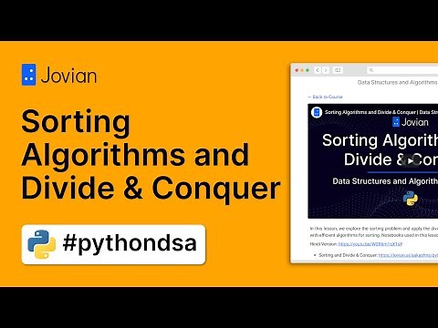 Bubble Sort, Insertion Sort, Merge Sort & Quicksort in Python | Data Structures and Algorithms (3/6)