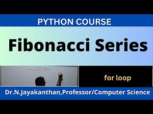Python Program to Calculate the Fibonacci Series with a Simple For Loop