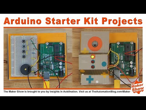 Building Projects from the Official Arduino Starter Kit (2024)