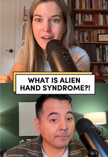 What is alien hand syndrome?! Learn all about it in episode 28 of Freudian Slips! #therapytiktok #Psychology #couplestherapy