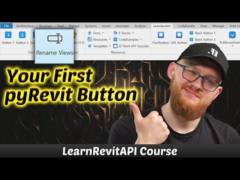 Your First pyRevit Button: An Easy Step-by-Step Tutorial [EP. 6/10]