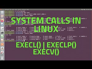 What is a System call | execl | execlp | execv