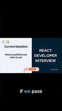 Mastering React's useEffect: Dependencies & Side Effects