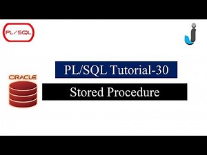 Oracle PL/SQL Tutorial 30- Stored Procedure in PLSQL with Example || Javainhand