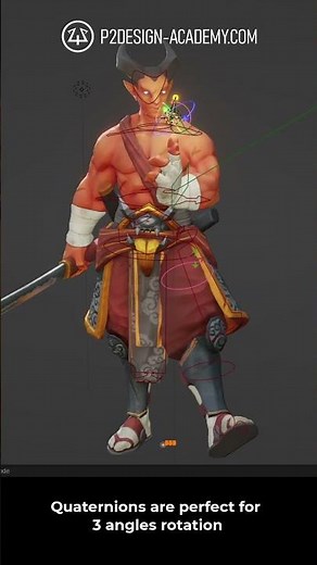 🛞 What is quaternion rotation? Blender quick tip