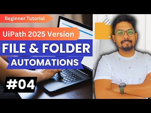 UiPath File and Folder Automation Tutorial for Beginners | File and Folder Automation UiPath