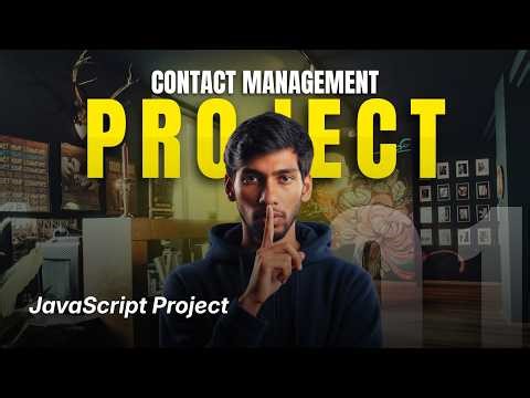 This JavaScript Project Is Asked in Interviews (CRUD + DOM Explained)