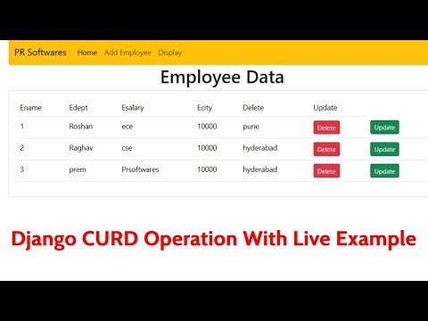 Mastering Curd Operation in Django Made Easy!
