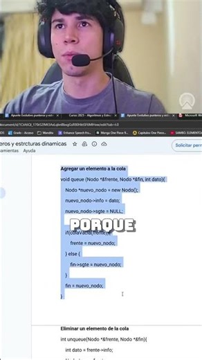 ¡Aprende a manejar colas en programación! #shorts
