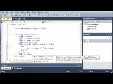 Visual Basic Tutorial - 78 - Overriding Functions