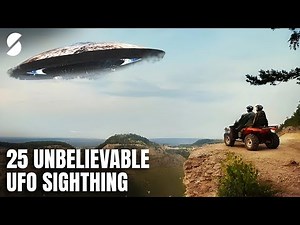 25 Clearest Alien And UFO Sightings Caught on Camera | Actual Footage