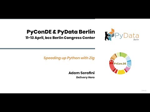 Adam Serafini: Speeding up Python with Zig
