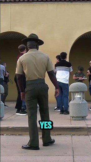 First Day Boot Camp — Becoming a U S Marine