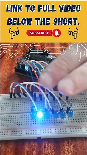 Arduino LED Patterns Tutorial: 1 | Knight Rider Arduino LED Project