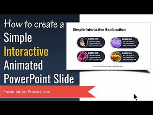 Simple Interactive PowerPoint Animated Slide ( for Quiz!)