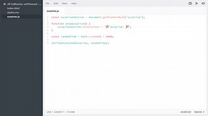 Using Anonymous Functions with setTimeout