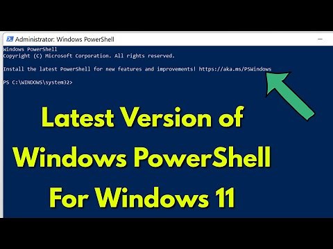 How to install latest version of powershell in Windows 11 | Upgrade Powershell to 7.2.0