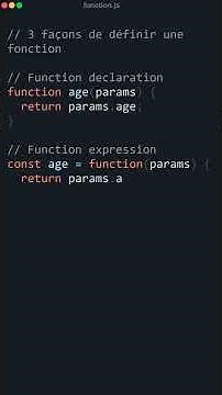 3 ways to make a #javascript function