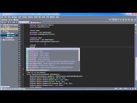JavaFX Java GUI Tutorial - 19 - Editable Tables