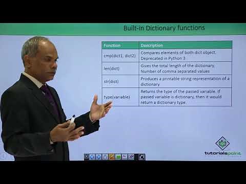 Python - Built-in Dictionary Function