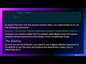 How to Access Deeper Nested Properties in PowerShell Arrays Using Sort-Object