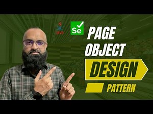 What is the Page Object Model (POM) Design Pattern? Test Automation with Selenium WebDriver Java