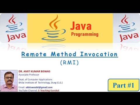 RMI | remote method invocation in java | rmi in java | stub and skeleton in rmi | 2025