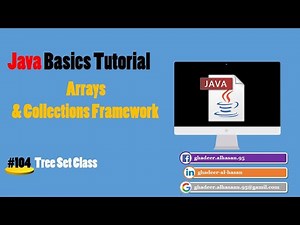 #104 شرح TreeSet في جافا
