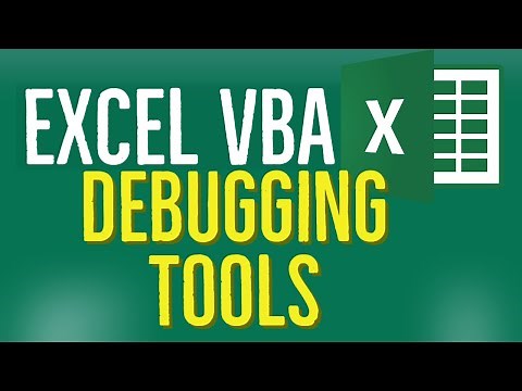 Excel VBA Tutorial for Beginners 45 - Debugging Tools in Excel VBA