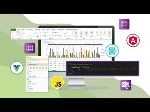 Exploring the SpreadJS JavaScript Spreadsheet Designer Ribbon Component Add-On