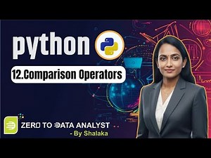 Comparison Operators in Python Explained 🔥 | Python Tutorial for Beginners | Learn Python Fast 🐍