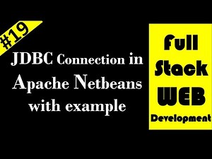 JDBC connection with MySQL in Apache Netbeans