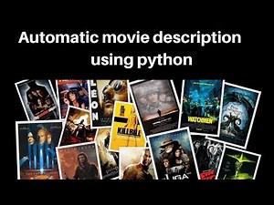 Automating Movie Description Script using Python (Package used imdbpy)