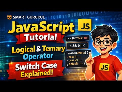 JavaScript Operators & Switch Case Tutorial for Beginners