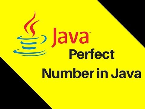 5.15 Perfect Number in Java