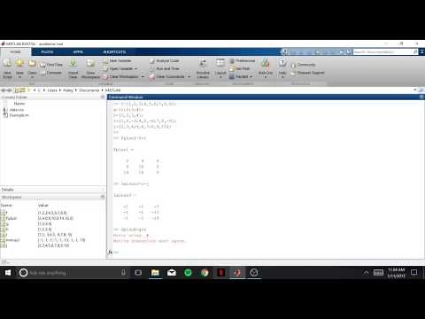 Addition, Subtraction, Absolute Value of Matrices in Matlab