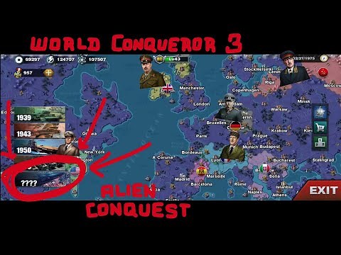 HOW TO UNLOCK ALIEN CONQUEST - World Conqueror 3 Guide