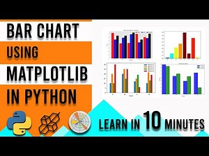 8 Minute Tutorial Of Matplotlib: Learn Bar Charts In Python - Bar Chart For Beginner | AISciences.io