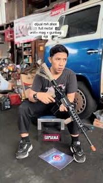 mainan airsoft m4 series aeg alien airsoft