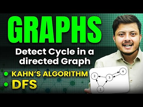 Detect Cycle in a Directed Graph | BFS + DFS